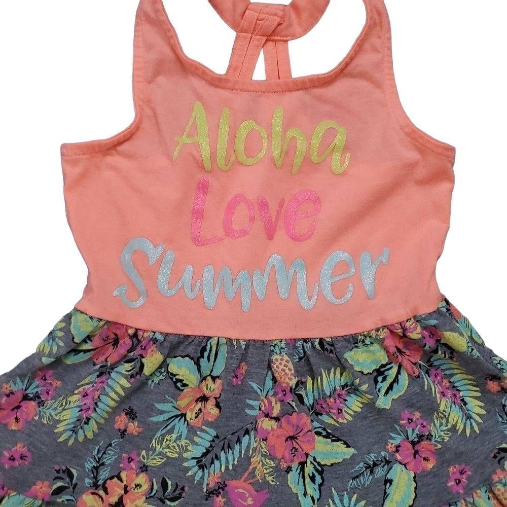 Epic Threads Girls Aloha Dress -Size Small - Picture 2 of 4